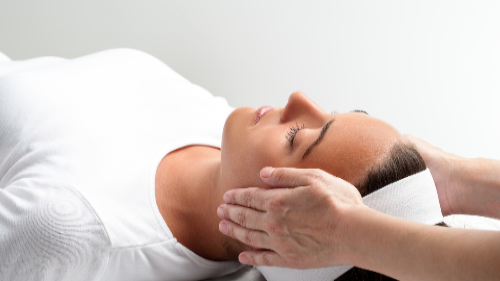 reflexology with face reflex points